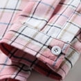 thumbnail image 6 of cllios Men's Performance Comfort Long Sleeve Plaid Button Down Shirts Regular Fit Spread Collar Button up Shirt for Fall Winter, 6 of 10