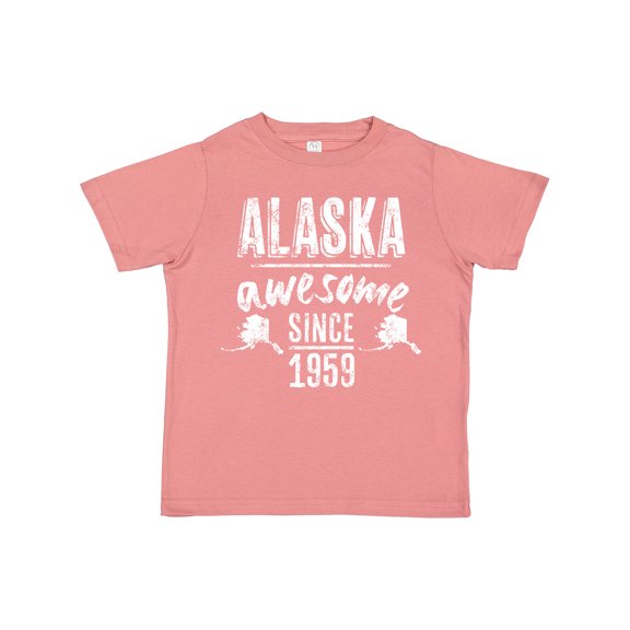 Inktastic Alaska Awesome Since 1959 Boys or Girls Toddler T-Shirt