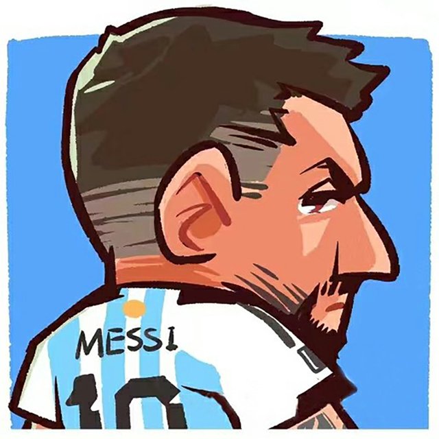 Diamond Painting 5D DIY Full Round Drill Q-version Lionel Messi Decor (VIP793) Hugtrwg Para estrenar