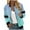 Light Blue, variant on DecSea Women's Zip Up Workout Jackets with Pockets Slim Fit Cottony Soft Jacket for Running Athletic Yoga