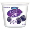 Light & Fit Nonfat Blueberry with Live & Active Cultures Light & Fit Yogurt, 6 Oz.