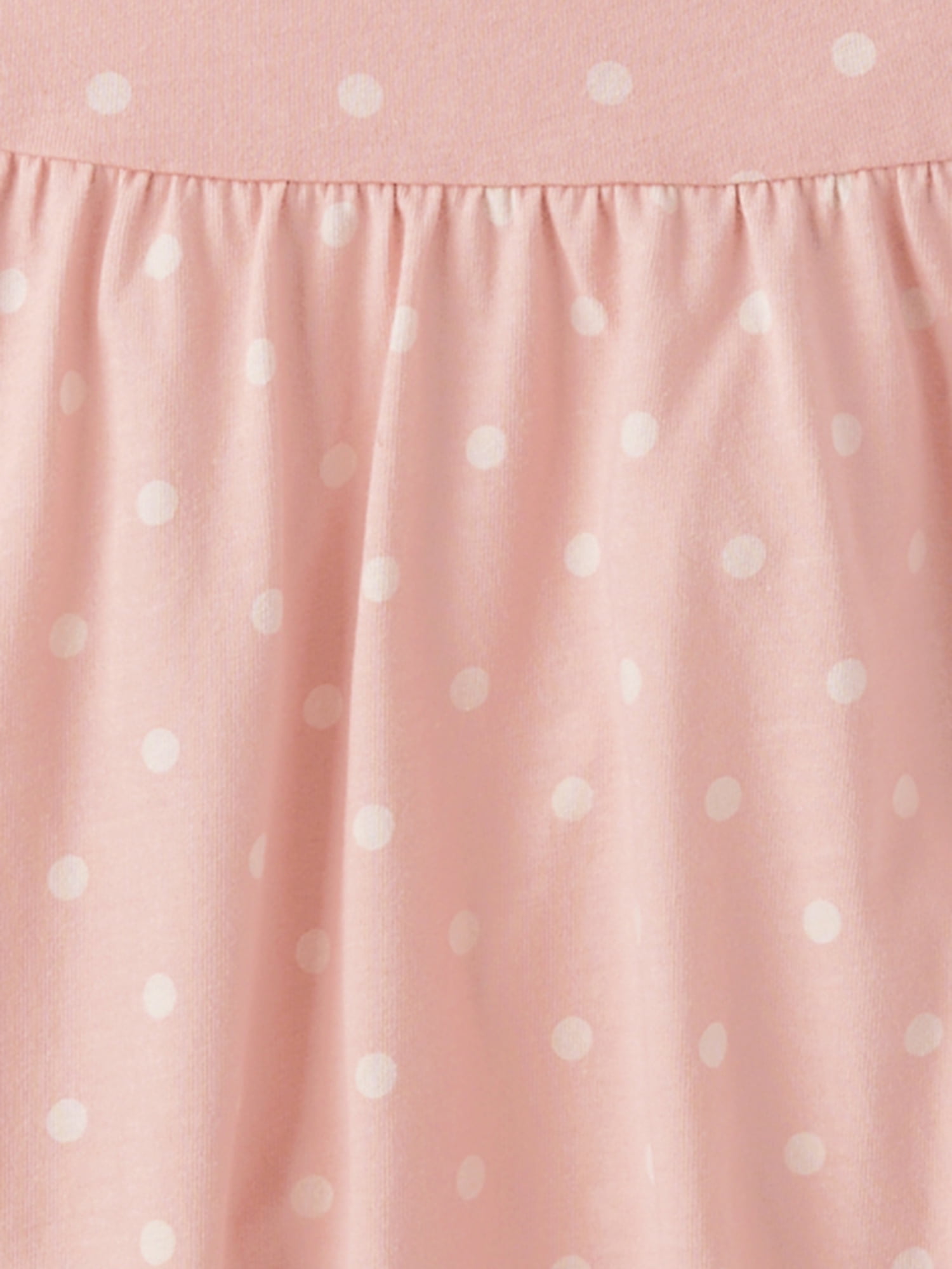 The Children's Place Girls Short Sleeve Polka Dot Keyhole Dress, Sizes XS-XXL