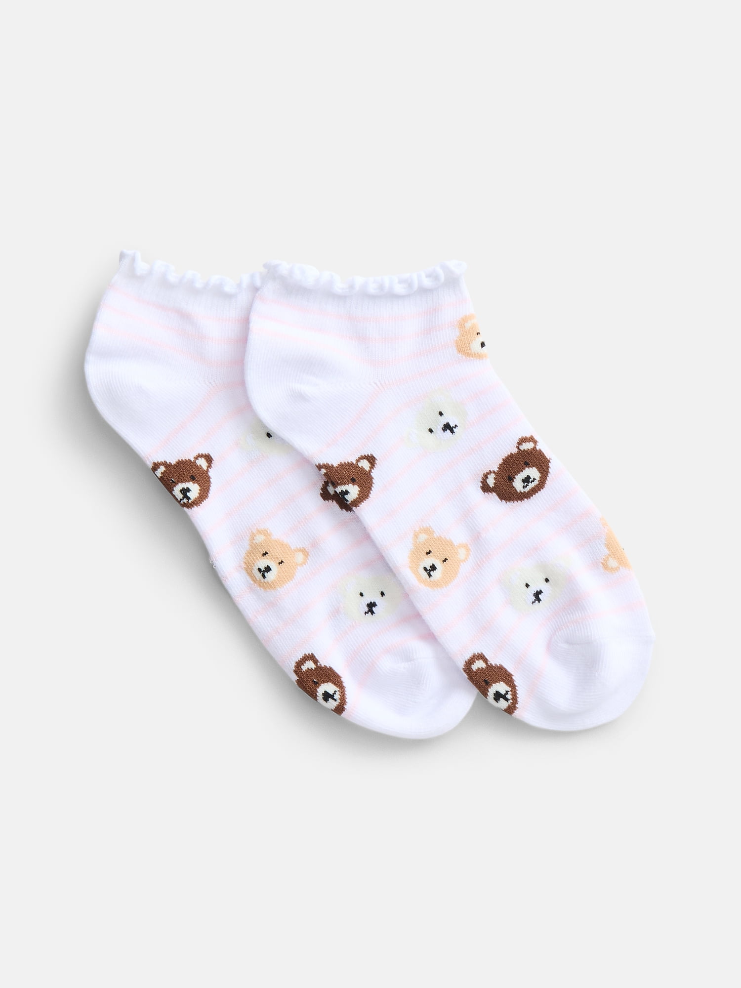 No Boundaries Women’s Low Cut Socks, 10 Pack, Shoe Sizes 4-10
