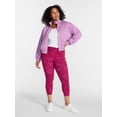 thumbnail image 3 of Terra & Sky Women's Plus Capri Ladder Leggings, Sizes 0X-5X, 3 of 6