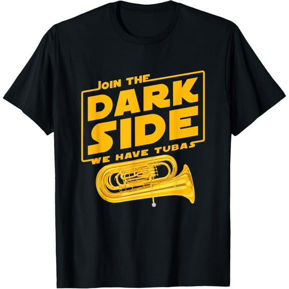 Join The Dark Side Tuba Player T-shirt T-Shirt