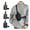 Balck, variant on Mini Sling Bag for Men and Women, Small Crossbody Bag Trendy, Casual Waterproof Phone Chest Bag for Travel