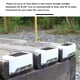 thumbnail image 5 of Matsuzay 1/4/8/16 Uds LED lámpara Solar camino escalera exterior impermeable luz de pared jardín paisaje paso cubierta luces balcón valla luces solares Jardín y Patio LED cálido de carcasa blanca Matsuzay HA005403-07B, 5 of 6