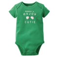 thumbnail image 1 of Carters Baby Boys Major Cutie Bodysuit Green 18M, 1 of 2