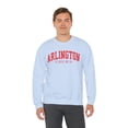 thumbnail image 6 of Arlington Virginia VA Sweatshirt Gifts Crew Neck Shirt Long Sleeve Unisex, 6 of 7