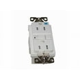 thumbnail image 2 of Cooper Wiring TWRSGF15W 15 Amp GFCI Self-Test Duplex Receptacle- White, 2 of 2