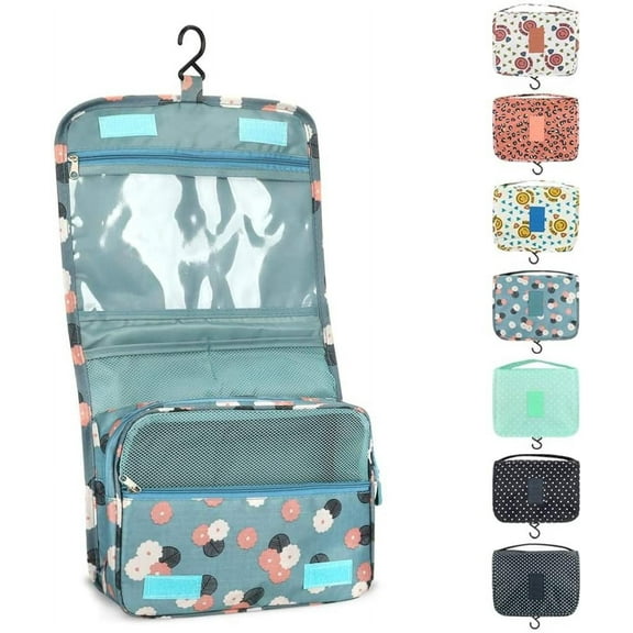 Hanging Toiletry Bag Foldable Travel Toiletry Bag with Handle Wash Bag Wash Bag for Women Girls Lady
