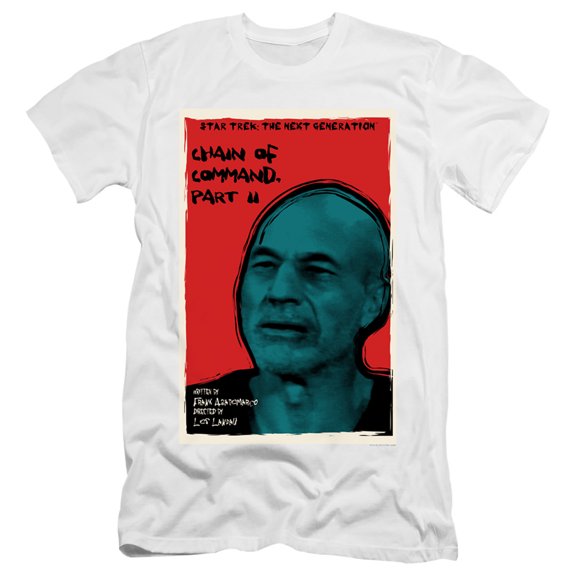 Star Trek Tng Season 6 Episode 11 Adult 30/1 T-Shirt White