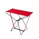 thumbnail image 2 of Taburete plegable portátil al aire libre, asiento pequeño plegable, tela oxford, armazón de acero, diseño ligero, impermeable y resistente al desgaste, camping de pesca de viaje, multicolor, 2 of 6