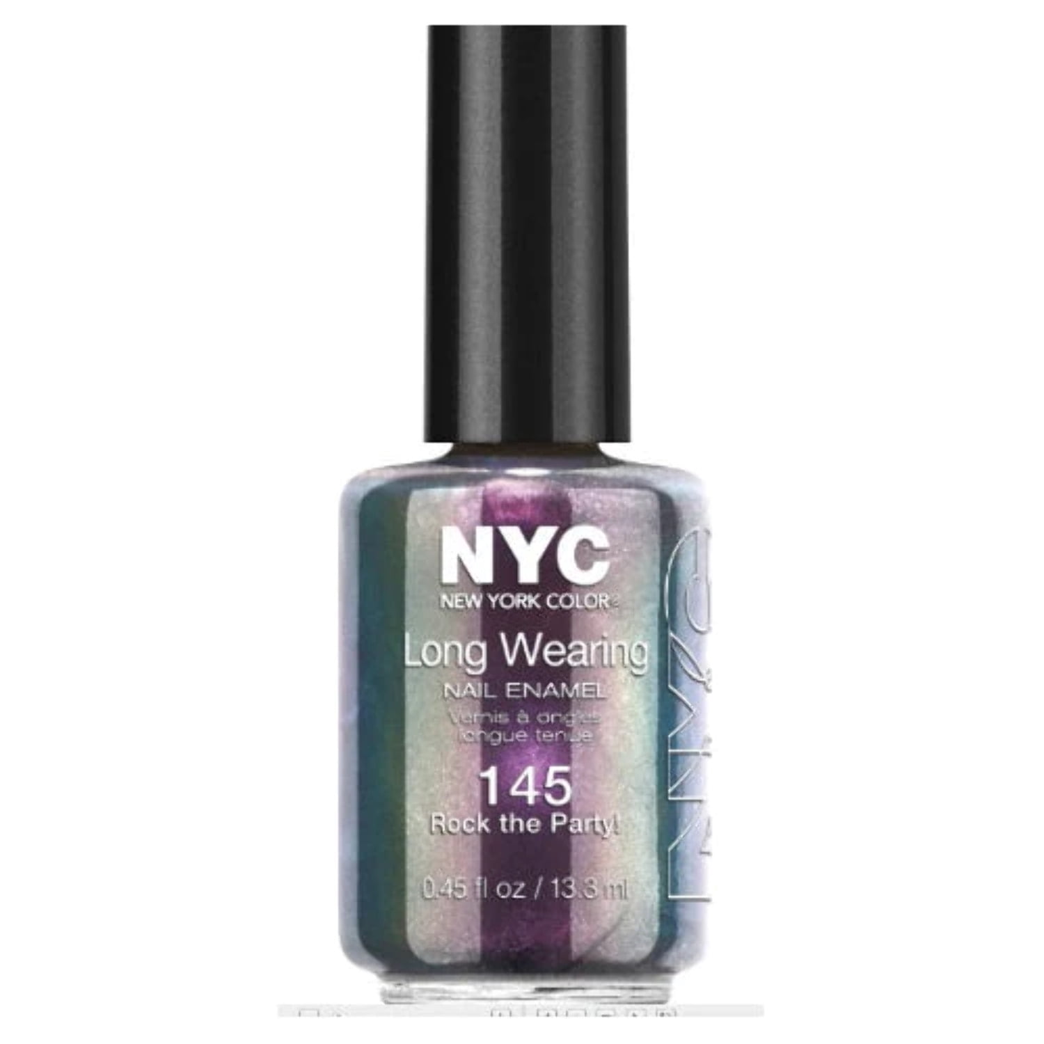 NYC Color Long-Wearing Nail Enamel, 109A Pink Promenade Creme, 0.45 fl oz