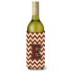 thumbnail image 1 of Letra E Chevron Granate Y Oro Botella De Vino Bebida Aislador Hugger Cj1061-Eliterk, 1 of 1