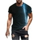 thumbnail image 1 of Camiseta de Manga Corta de Cuello Redondo de Impresión de los Hombres Moda Casual, Ajuste Suelto para la Capa de Invierno con Chaquetas Y Pantalones Cortos, 1 of 5