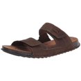 thumbnail image 2 of Clarks Sandale Plate Crestview Easy, Cuir Brun Foncé, 9 Moyen, 2 of 7