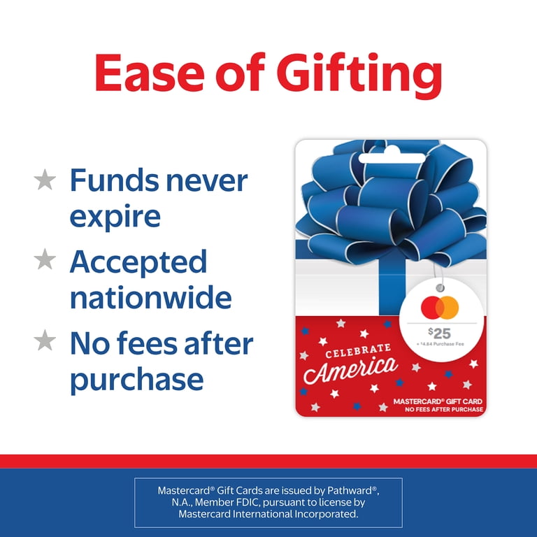 Mastercard® $25 USA Fluffy Gift Card (plus $4.84 Purchase Fee