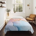 thumbnail image 4 of Pink Blue Marble Tapestry for Bedroom Wall Hanging Tapestry, Modern Ink Painting Abstract Ceiling Backdrop Tapestries Poster Blanket Wall Decor for Teens Room Living Room Dorm 39" x 59", 4 of 8