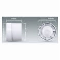 thumbnail image 4 of Ventilador extractor de 4 pulgadas (100 mm) de bajo nivel de ruido, 4 of 5