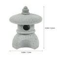 thumbnail image 2 of DRAFIDEEP Tiny Pavilion Model Garden Ornament Bluestone Miniature Landscape Fairy Garden Decor, 2 of 8