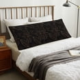 thumbnail image 6 of Naloa Autumn Leaves1 Super Soft 20x60 Body Pillow Case,Long Side Hidden Zipper（PILLOWS ARE NOT INCLUDED）, 6 of 6
