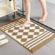 thumbnail image 1 of Fiudx Tapetes Antideslizantes de Poliéster Suave y Absorbente, con Un Bonito Diseño de Rayas, Lavables a Máquina, Ideales para La Entrada Del Baño o El Dormitorio, Seguros y Funcionales, Tamaño 60 X, 1 of 6