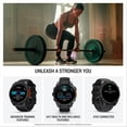 thumbnail image 5 of Garmin fenix 8 – 47mm, AMOLED, Premium Multisport GPS Smartwatch, Long-Lasting Battery Life, Dive-Rated, Built-in LED Flashlight, Slate Gray with Black Band, 5 of 6