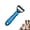 blue-s, variant on Pet Pro Grooming Tool, Double Sided Undercoat Rake for Dogs & Cats, Professional Deshedding Brush and Dematting Tool for Long & Short Hair Fur