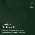 thumbnail image 2 of OPI GELement Collection, Garden My French, 9 mL, Dark Green Gel Nail Polish, 0.3 Fl. Oz., 2 of 9