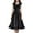 A-Black, variant on Gothic Dresses for Women Victorian Steampunk Midi Dresses Flutter Sleeve Medieval Renaissance Retro Clothes Summer Loose Fit Halloween Dress B-Black