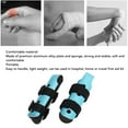 thumbnail image 3 of Metal Finger Splint, Finger Splint Stable Easy To Use Aluminum Alloy Plate 2Pcs Soft with Hook and Loop for All Finger Lengths for Children for Arthritis S,M,L, 3 of 7