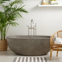 Native Trails Avalon Bathtub With Ash Finish NST6236-A