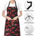 thumbnail image 6 of Cauagu Beef3 Aprons with Pockets,Waterproof Apron for Women,Kitchen Cooking Apron Adjustable Bib Aprons Chef Apron for Cooking,Drawing,Crafting, 6 of 8