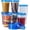 24pcs-32 oz, variant on 24 Pack Freezer Storage Containers with Lids-32 OZ Soup Containers with Twist Top Lids-Meal Prep Quart Food Storage Containers with Screw Lid-Leak Proof Plastic Containers for Leftovers & Pantry