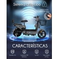 thumbnail image 2 of RED VELVET Bicicleta Electrica 500w Pantalla Lcd Bateria 48v 12a, 2 of 7