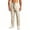 Khaki, variant on Men Drawstring Elastic High Waist Straight Leg Quick Dry Woven Casual Pants Deep Side Slip Pockets Wrinkle Resistant Lightweight Urban Commute Sightseeing Daily Trousers L