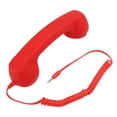 thumbnail image 1 of Récepteur Téléphonique Rétro 3,5 mm, Combiné Filaire Anti-Radiation avec Cordon Enroulé de 9 Pieds, Supporte le Raccrochage et la Réponse, Fonctionne avec la Plupart des Téléphone Intelligent, 1 of 8