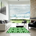 thumbnail image 6 of Ahgly Company Indoor Rectangle Patterned Green Area Rugs, 8' x 12', 6 of 6