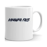 Kanawha Falls Slasher Style Ceramic Dishwasher And Microwave Safe Mug By Undefined Gifts
