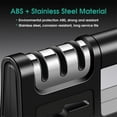 thumbnail image 2 of Electric Knife Sharpener - Professional 3-Stage Electric Knife Sharpener for Knives and Serrated Blades - Knife Sharpener Sharpens, Refines and Polishes, 2 of 5