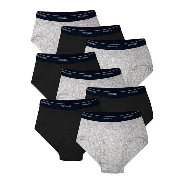 Trusa Fruit Of The Loom Super Value para Hombre, Super Value Multicolor 8 Piezas Talla EG