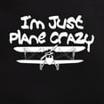 thumbnail image 3 of CafePress - Funny Airplane Men's Dark Pajamas - Men's Dark Loose Fit Cotton Pajama Set, 3 of 7