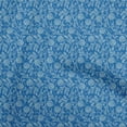 thumbnail image 1 of oneOone Cotton Poplin Twill Medium Blue Fabric Asian Block Sewing Craft Projects Fabric Prints By Yard 56 Inch Wide, 1 of 5