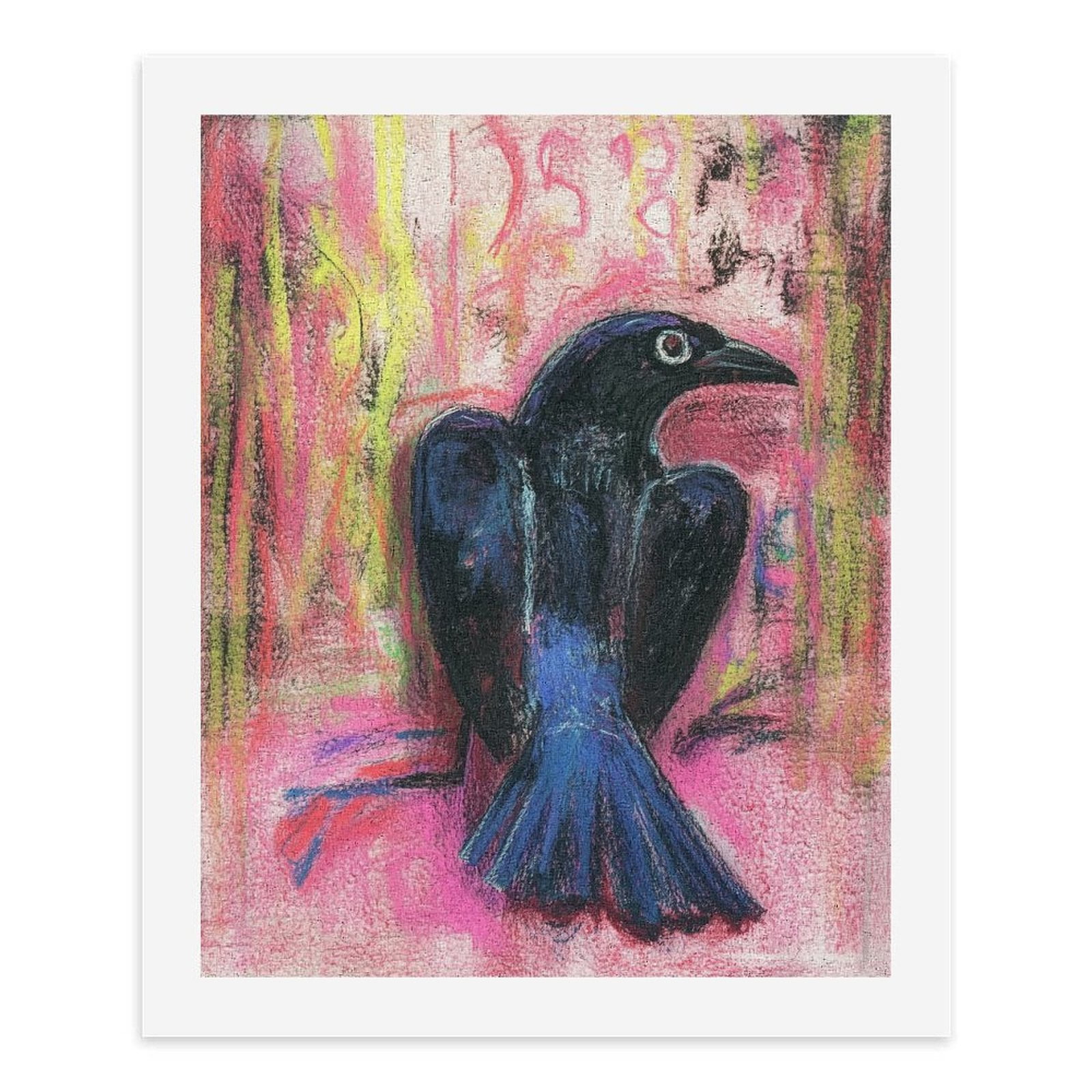 Paint By Numbers Kit for Adults Beginner - DIY Blue Bird Abstract Art Background Canvas Painting Kits for Adults, Frameless Paint By Number for Adults for Home Wall Decor 16x20 Inch