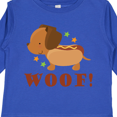 thumbnail image 4 of Inktastic Dachshund Hot Dog Funny Boys or Girls Long Sleeve Toddler T-Shirt, 4 of 5