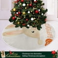 thumbnail image 6 of FMSHPON Easter Xmas Christmas Tree Skirt Stand Mat for Holiday Party Decoration Indoor Outdoor 48 inches, 6 of 6