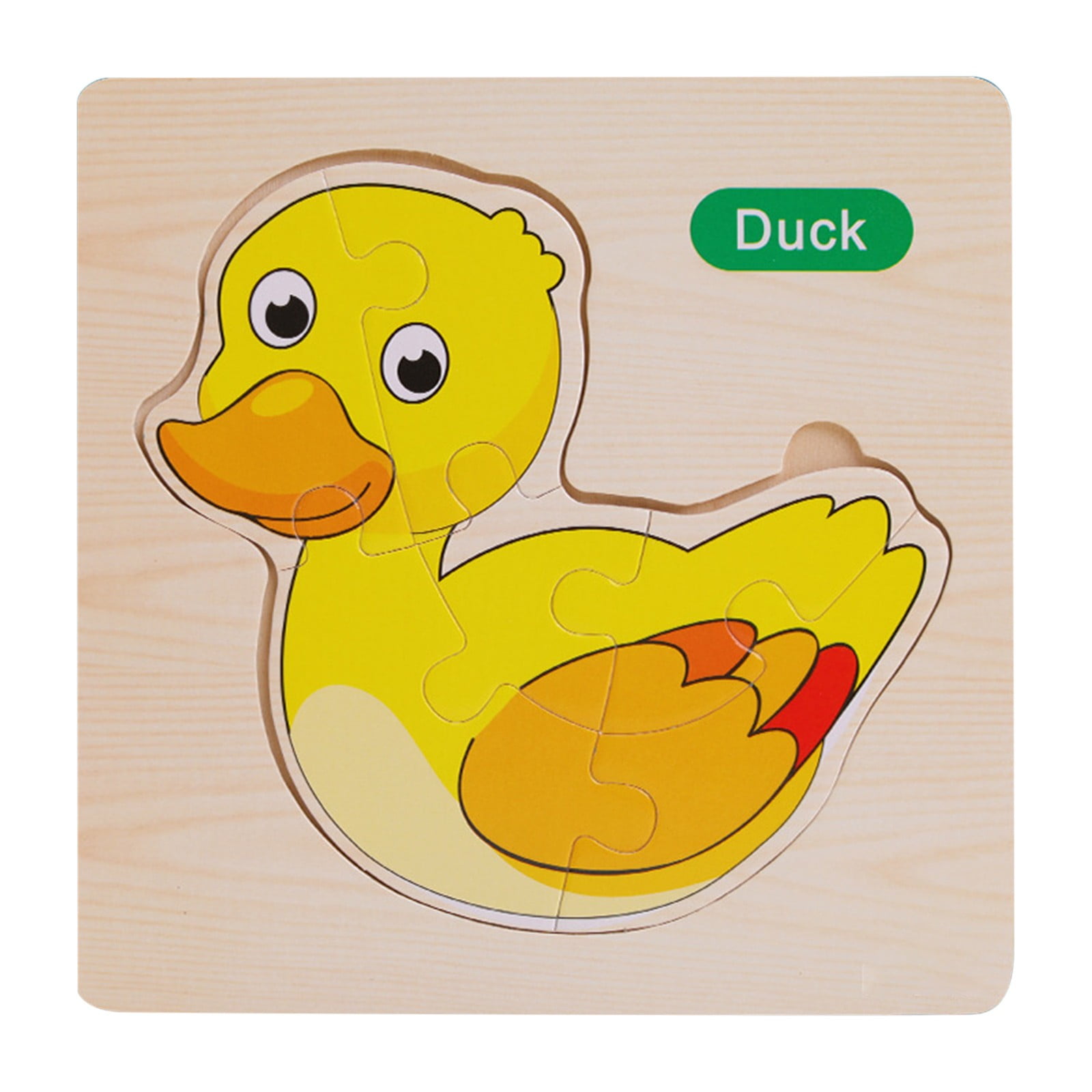 Herrnalise Puzzles For Kids Ages 24,6 Pack Wooden Puzzles For Toddlers Preschool Educational