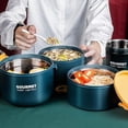 thumbnail image 2 of 304 Stainless Steel Round Insulated Lunch Box, Hot Food Container Flask Thermos, 2 of 2