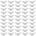thumbnail image 2 of 50pcs  Butterfly-shaped Wing Nuts Practical Fastening Nut Assortment Kit, 2 of 9